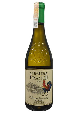 lumier de france chardonnay белое сухое 0.75 л