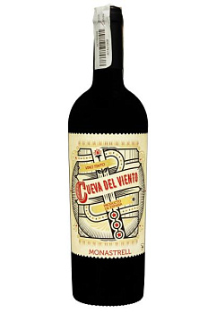 Cueva del Viento Monastrell 2021 Красное Полусухое 0.75 л cueva del viento monastrell 2021 красное полусухое 0.75 л