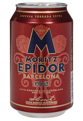 пиво moritz epidor 7,2% светлое ж/б 0.33 л