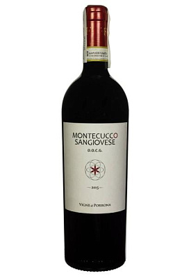 vigne a porrona montecucco sangiovese красное сухое 0.75 л