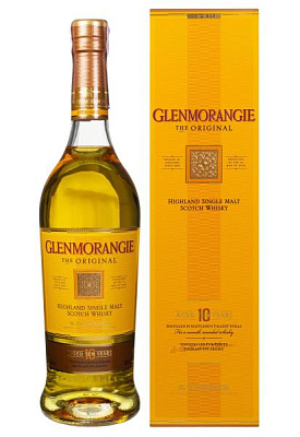 виски glenmorangie original 10 y.o. в коробке 0.7 л 