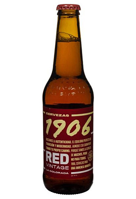 пиво estrella galicia red vintage 8% светлое стекло 0.33 л