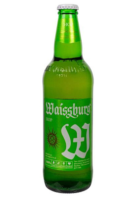 пиво waissburg нор светлое 4,5% 0.5 л