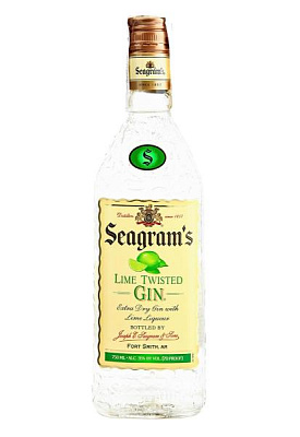 джин seagram's twisted gin lime 0.75 л
