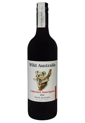 wild australia cabernet sauvignon красное сухое 0.75 л